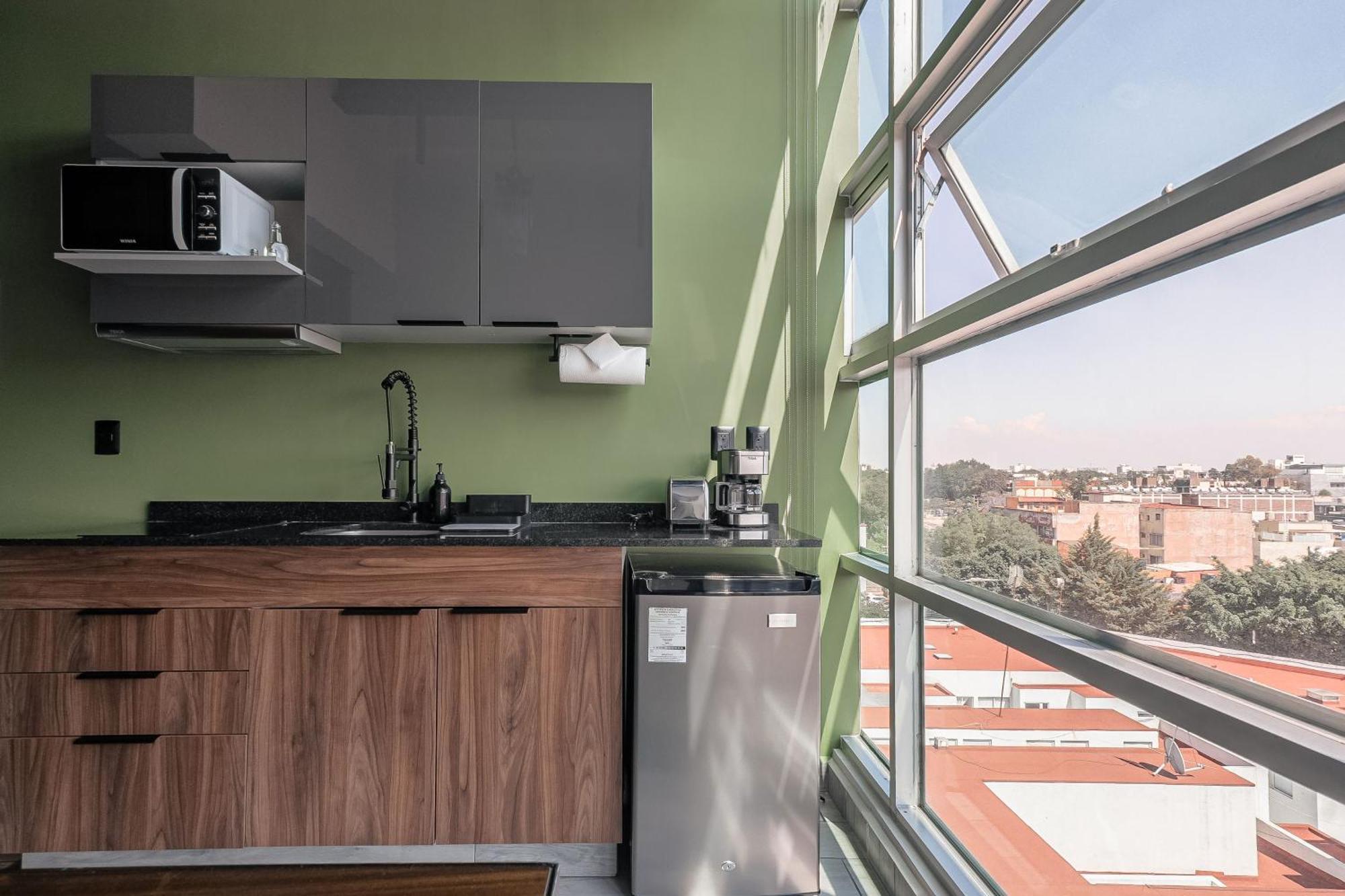 The Jungle Loft Tropical Comfort In A Centric Location With Kitchen مدينة مكسيكو المظهر الخارجي الصورة